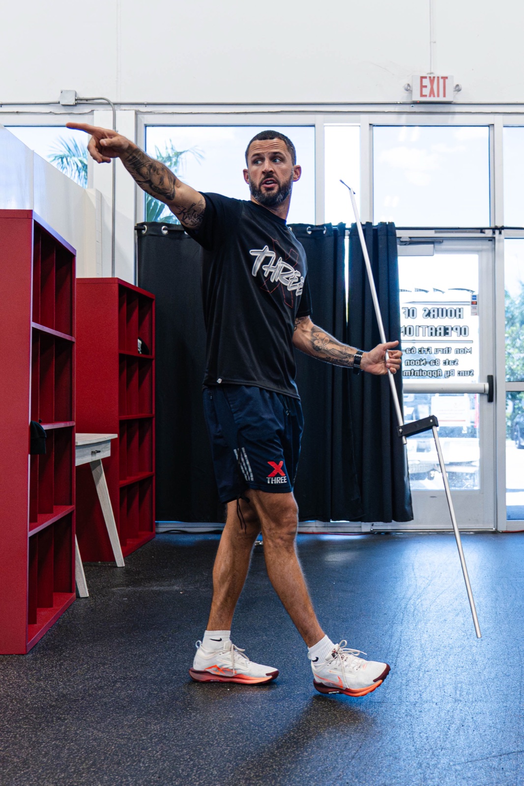 Training facility photography